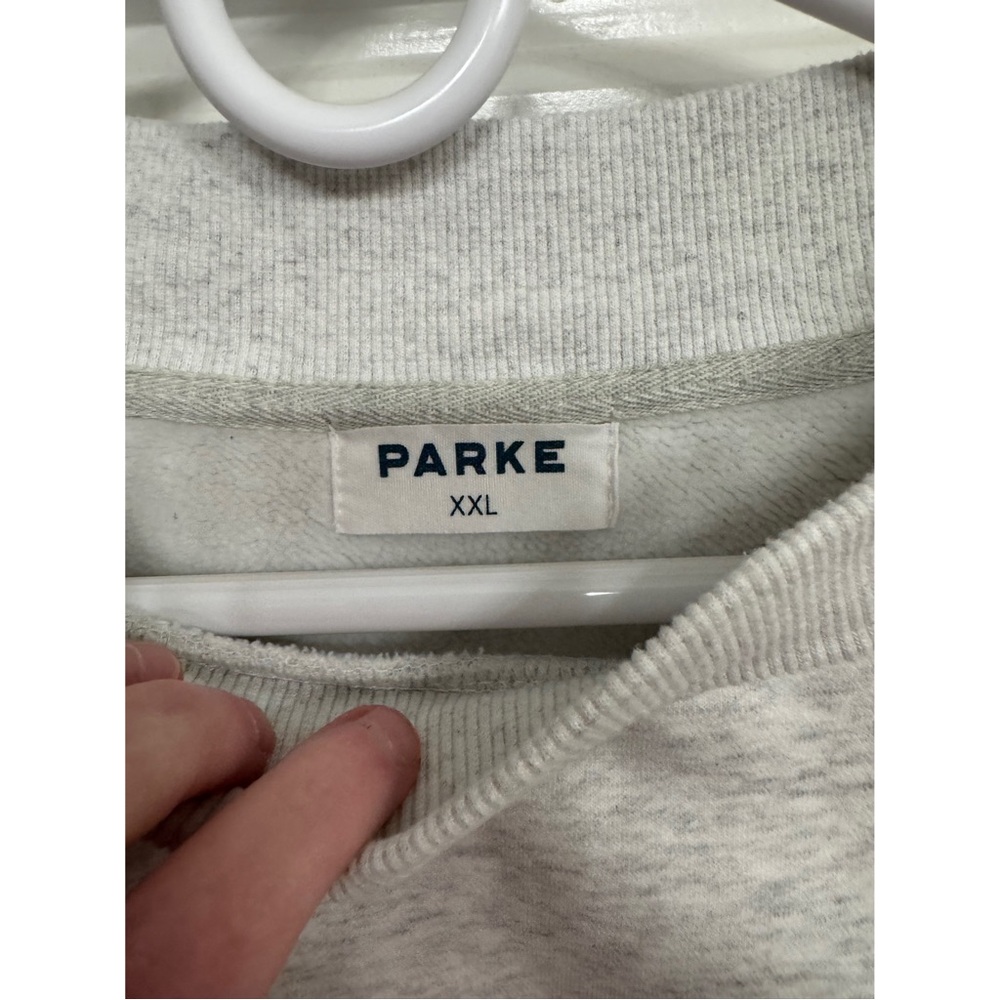 PARKE XXL Light Gray Mockneck - Picture 2 of 4